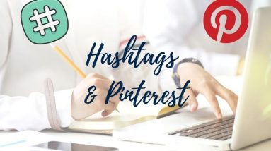 use of hashtags on pinterest