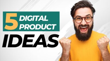 5 Digital Product Ideas That Can Make $1000+/Month