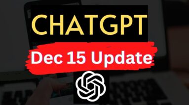 ChatGPT Dec 15 Update - Daily Limits coming soon!
