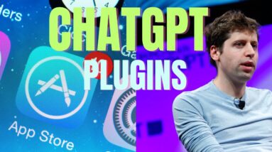ChatGPT Plugins - The beginning of an AI App Store