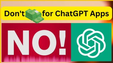 Don't pay for ChatGPT Freelancing with Unofficial ChatGPT APIs