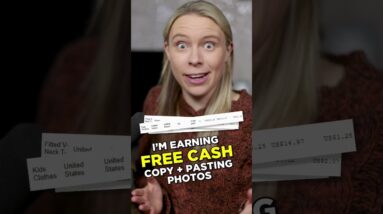 I'm Earning FREE CASH Copy + Pasting Photos 💰