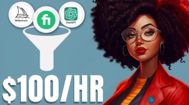 Make $100/Hour from Home Offering AI Services!