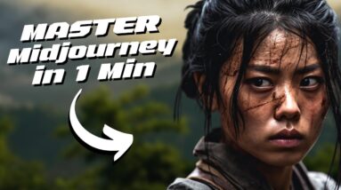 MASTER Midjourney in 1 Minute |  Midjourney V5 + ChatGPT-4