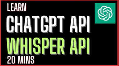 OpenAI's Official ChatGPT API and Whisper API - Pricing & Access Tutorial