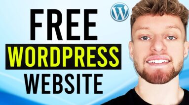 How To Create a Free WordPress Website With Free Web Hosting (Full Guide)