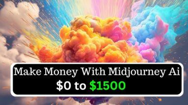 The Easiest Way To Make Money With Midjourney Ai Art & Prompt Guide Tips