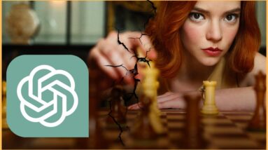 Watch ChatGPT play chess like a grandmaster!