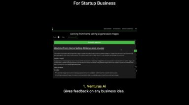 Ai Tools Get Ai Feeback On Any Business Ideas #shorts
