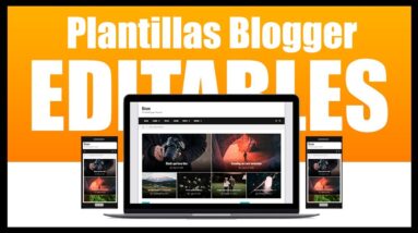 Descargar y Editar Plantillas para Blogger Gratis 2023