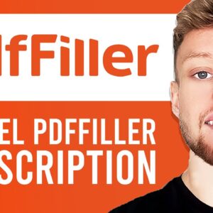 How To Cancel pdfFiller Subscription