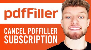 How To Cancel pdfFiller Subscription