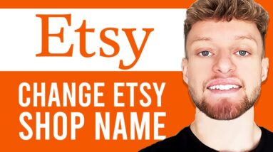 How To Change Your Etsy Shop Name (Easy)