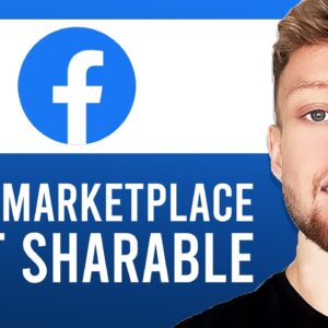 How To Make a Facebook Marketplace Post Sharable