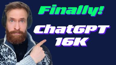 HUGE ChatGPT Upgrade: 16K Context Window - Lower Prices + Testing