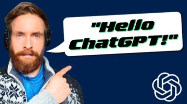 Talk to ChatGPT: Voice to Voice