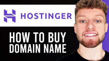 How To Buy a Domain Name From Hostinger (Step By Step)