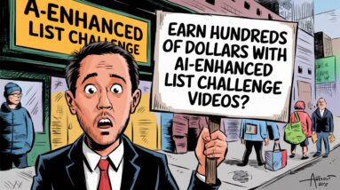 Earn Hundreds of dollars with AI-Enhanced List Challenge Videos?