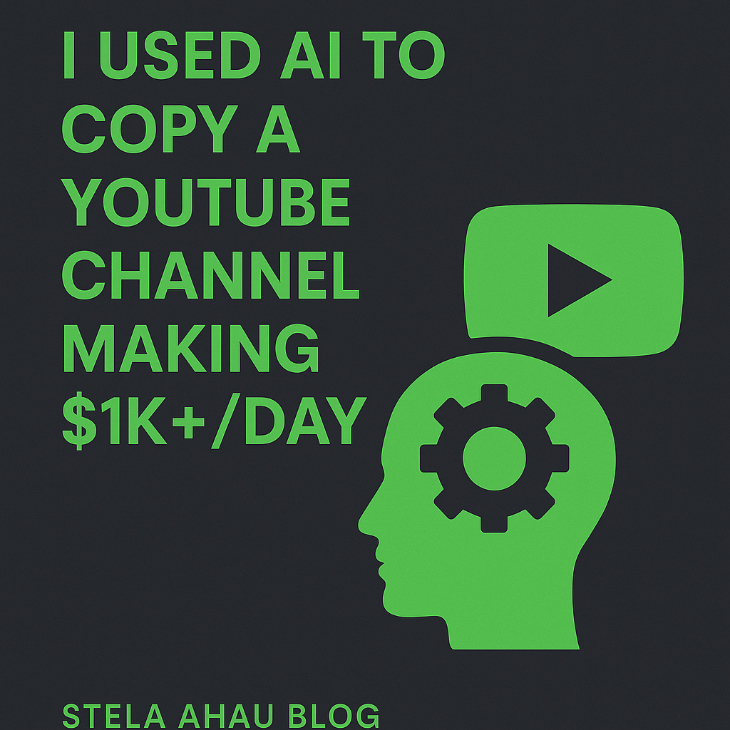 I Used AI To Copy A YouTube Channel Making $1k+/Day
